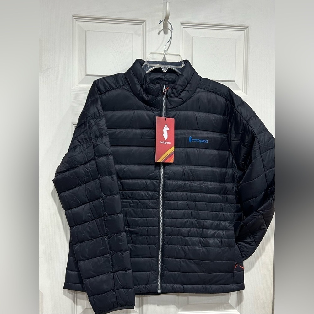Cotopaxi Women’s XL Fuego Down Jacket Puffer Puff Black NWT Insulated